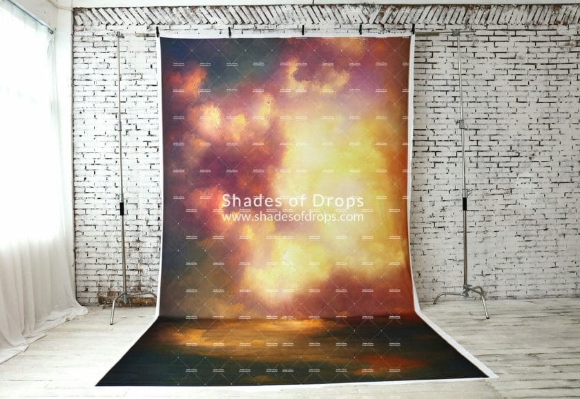 Photo of the Dusk Clouds photography backdrop by Shades of Drops