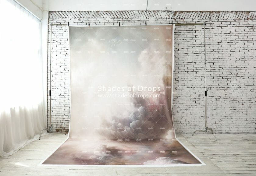 Photo of the Pastel Clouds photography backdrop by Shades of Drops