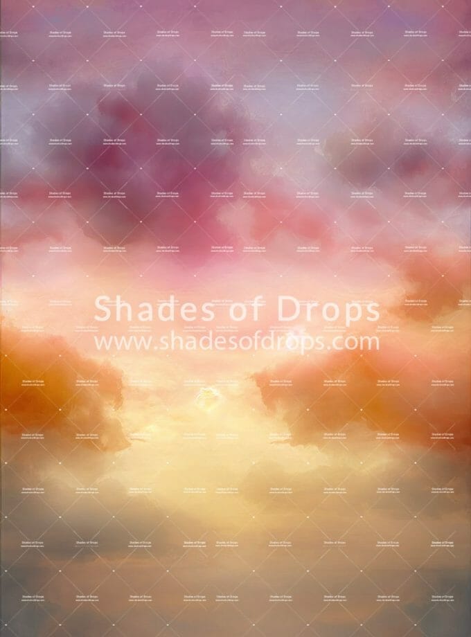 Photo of the Sunrise Clouds photography backdrop by Shades of Drops