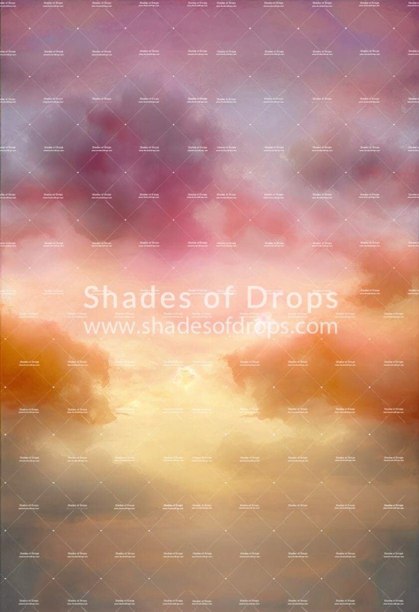 Photo of the Sunrise Clouds photography backdrop by Shades of Drops