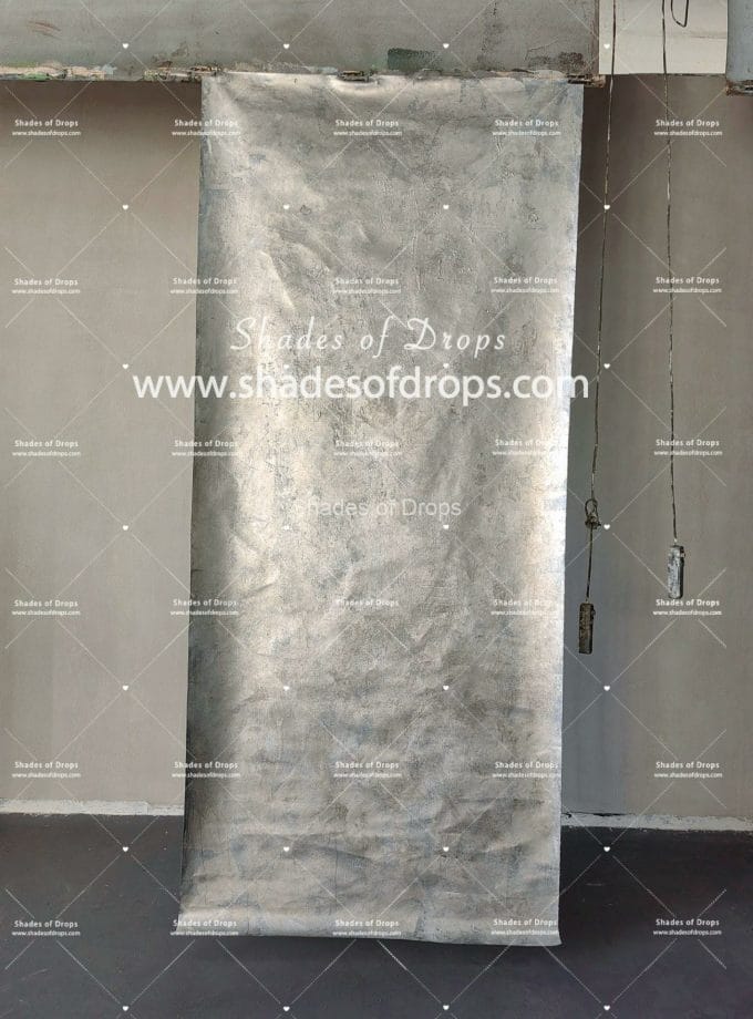Photo of a silver photography backdrop by Shades of Drops