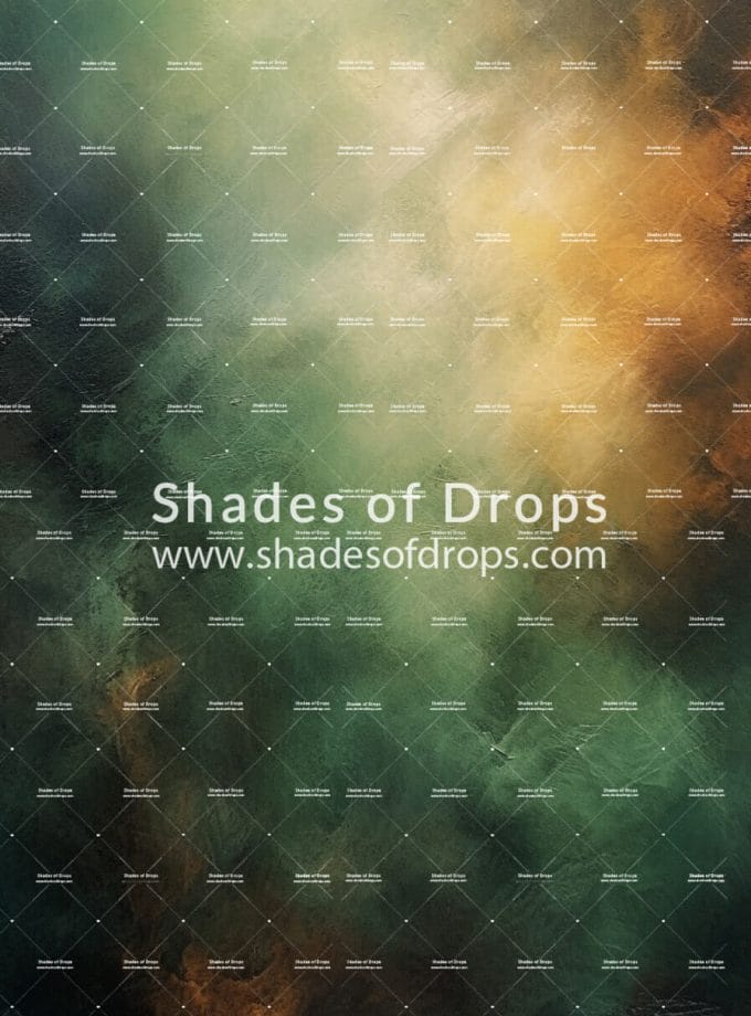 Mossy Sunset printed photography backdrop by Shades of Drops